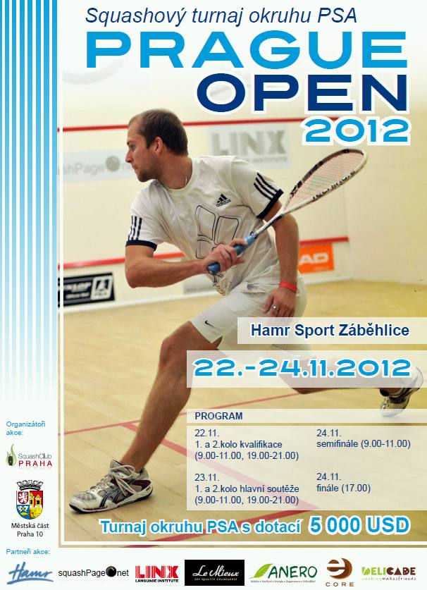 Prague Open 2012 - PSA turnaj