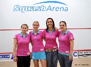 Tereza Svobodová, Veronika Koukalová, Petra Oličová, Magdaléna Lehocká squash - aDSC_5429